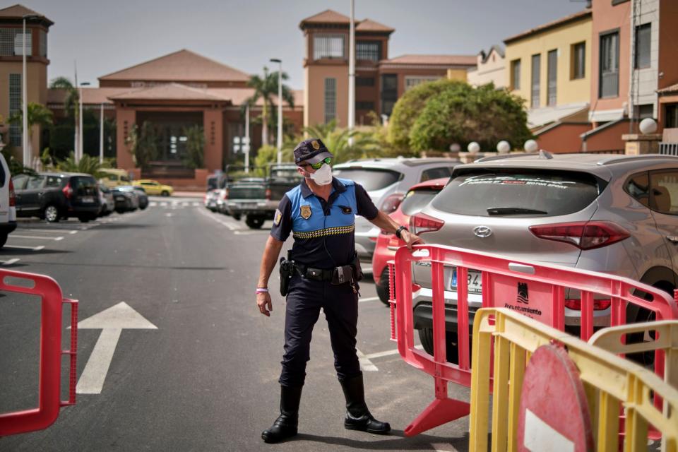 The guests were set to be trapped in the hotel until Marchg 10 (AP)