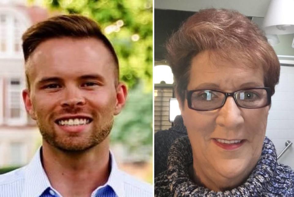 Candidates Dalton Glasscock and Judy Pierce were the top two vote-getters in Tuesday’s primary election.