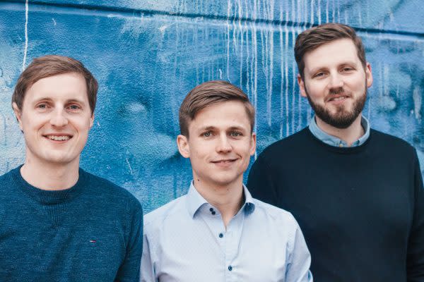 Die Gründer von Blinkist: Holger Seim, Tobias Balling und Niklas Jansen (v. l.)
