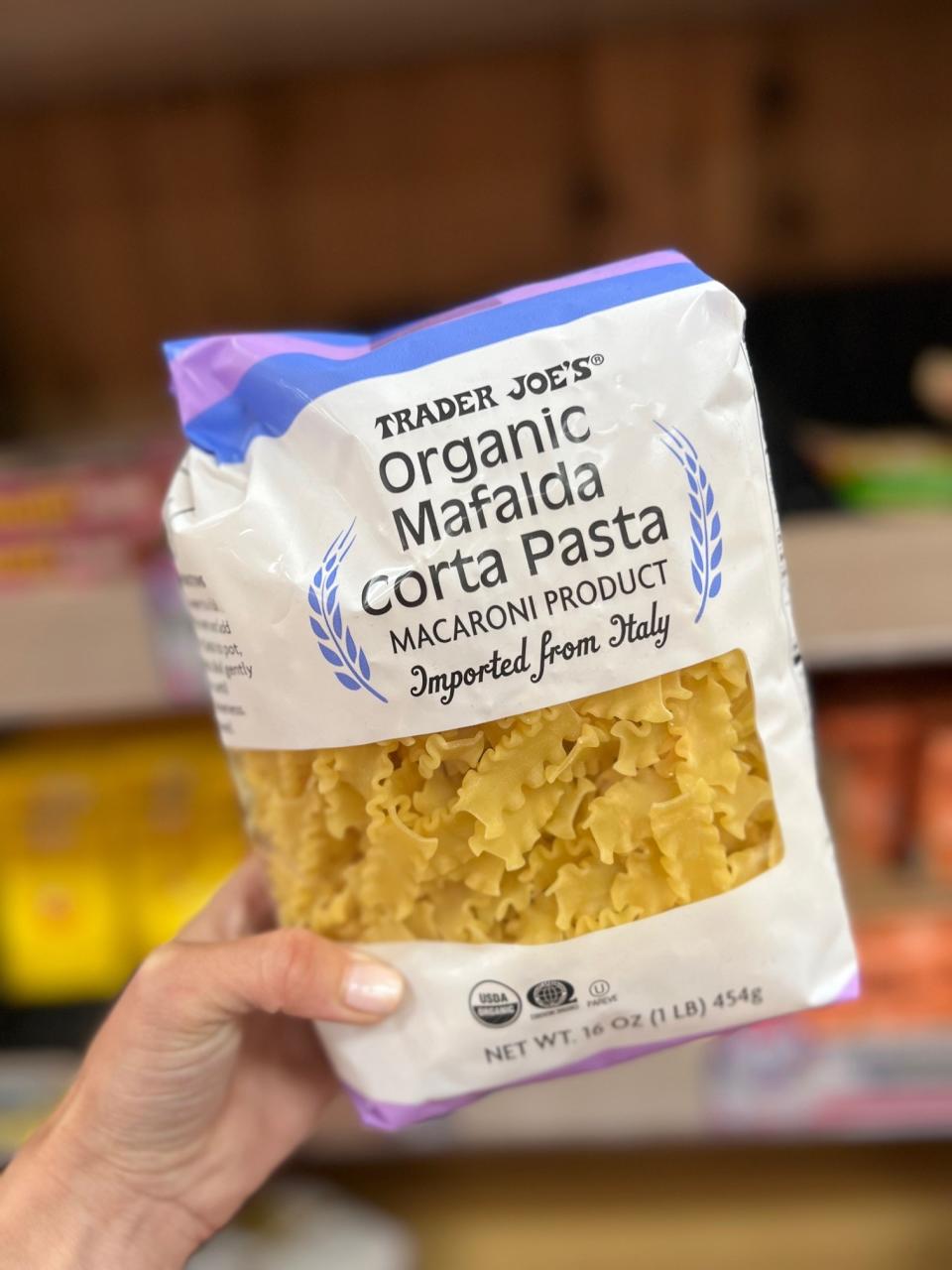 Organic Mafalda Corta Pasta