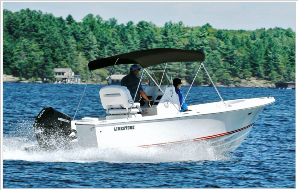 Media Snippet: Limestone® Boats has delivered its first production model, the L-200CC center console.