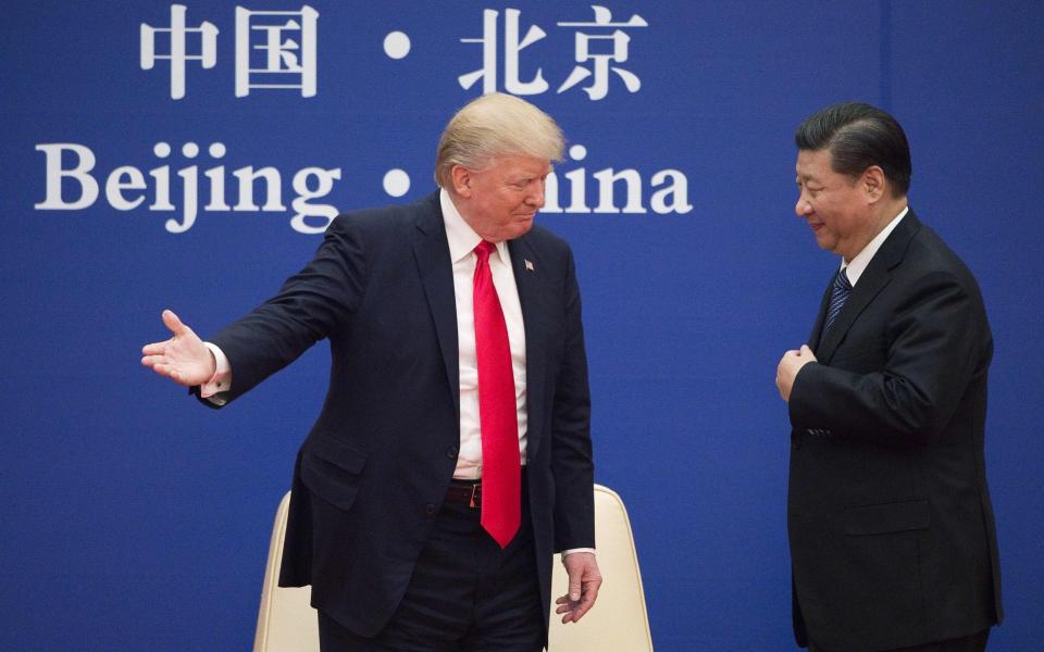 Trump's relationship with Xi has deteriorated in the past year - GETTY IMAGES