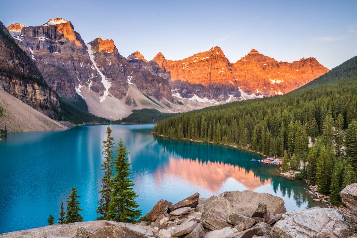 Banff National Park, part of the Rocky Mountain Parks, was the first in Canada (Getty Images/iStockphoto)