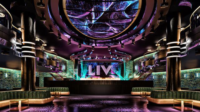 <p>Fontainebleau Las Vegas</p> LIV, a nightclub in the Fontainebleau Las Vegas.