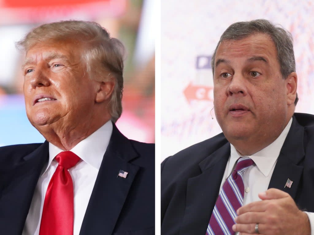 Former President Donald Trump and Former New Jersey Govenor Chris Christie (Getty Images)