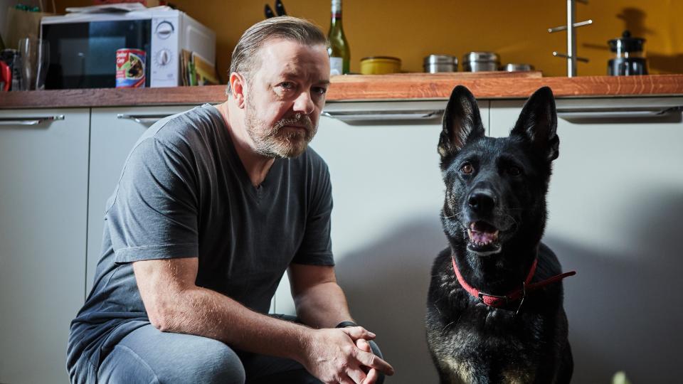 Ricky Gervais in After Life (Credit: Netflix)