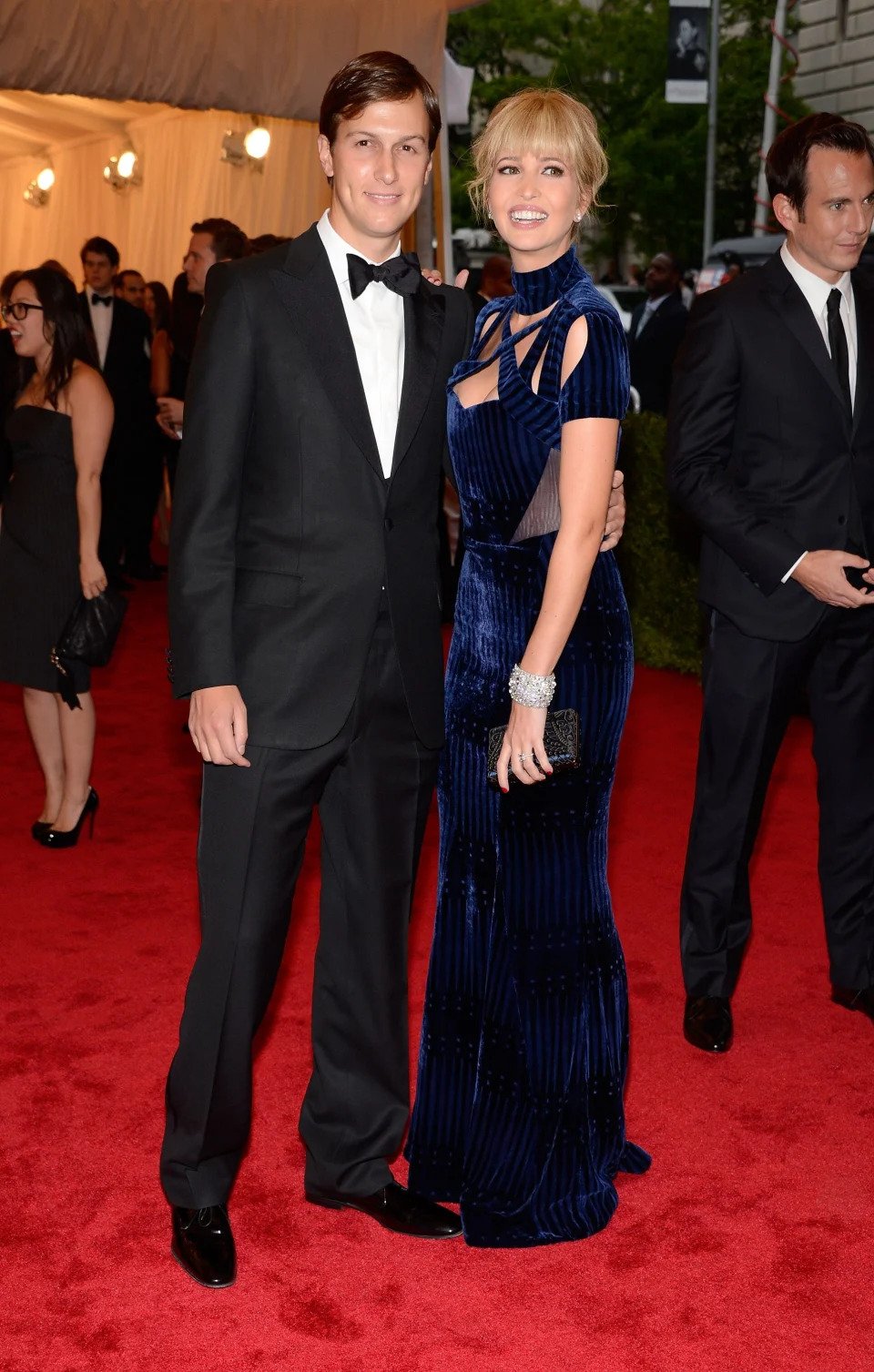 Ivanka Trump and Jared Kushner at the Met Gala in 2012