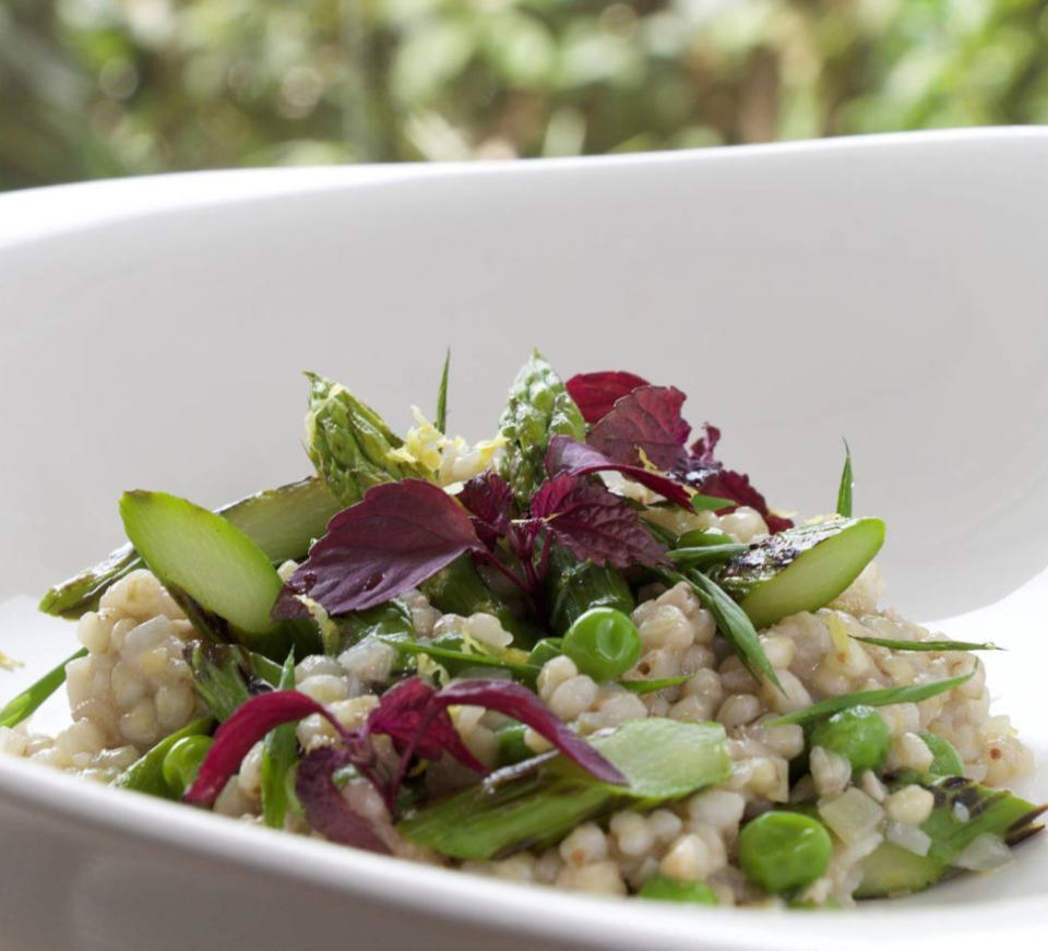 Organic buckwheat risotto