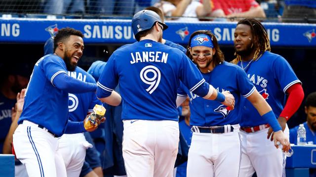 Blue Jays relievers Adam Cimber and Tim Mayza go head-to-head in