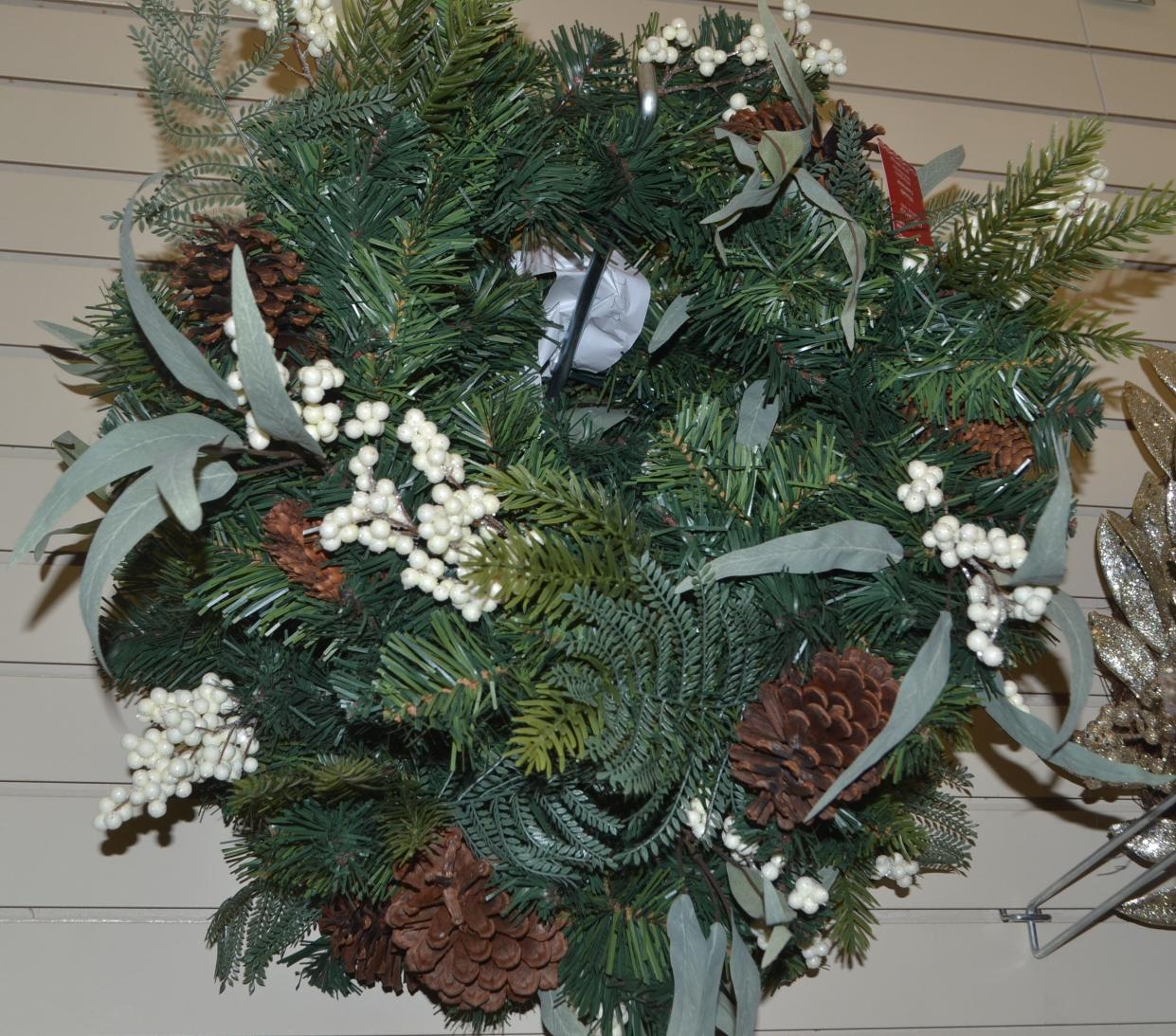 Wreaths represent the circle of life. At Christmas it's viewed as an invitation for Christ and the spirt of Christmas to enter the home.