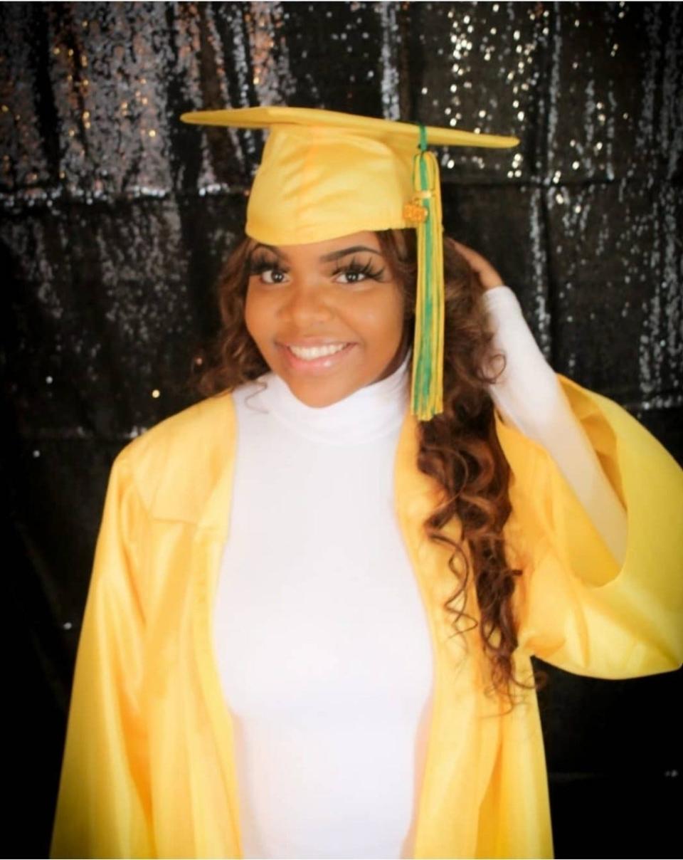 Makenzi Ridley, 17, graduated from Northland High School on June 3. She was shot and killed on June 24 outside the Far East Community Center. Ridley was set to attend Wilberforce University in the fall.