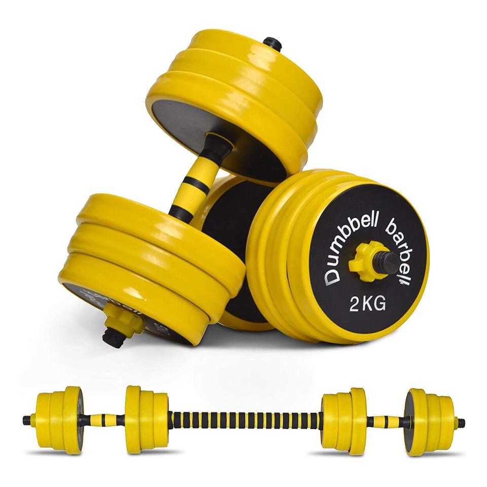 Nice C Adjustable Dumbbell Barbell Weight,