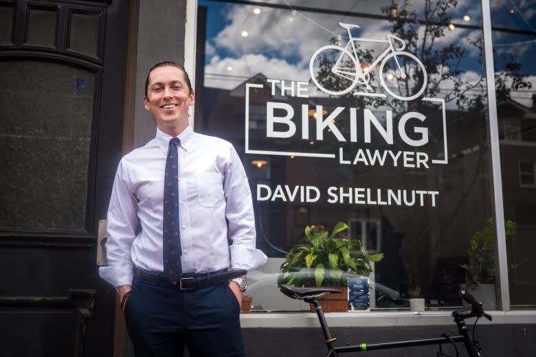 Personal injury lawyer and cycling advocate Dave Shellnutt