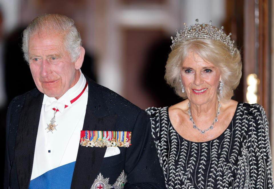 Vor wenigen Tagen trug Camilla erstmals die Tiara der Queen