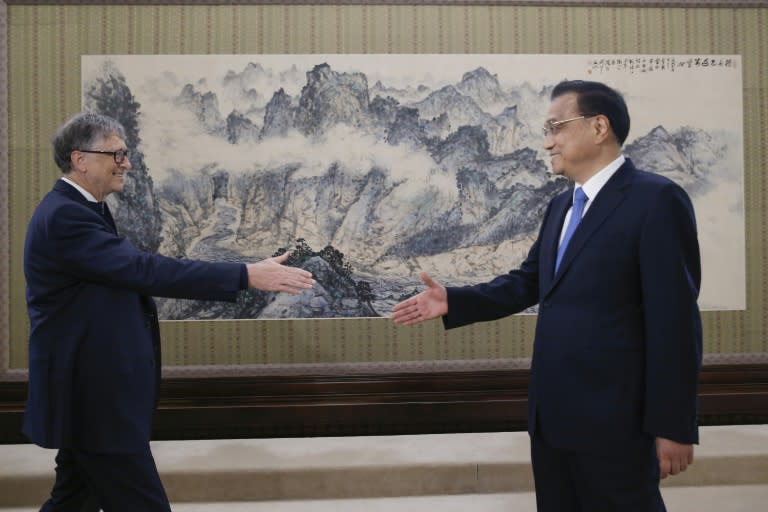 Microsoft co-founder Bill Gates meets Premier Li Keqiang in Beijing last year. Li has pledged China will "strictly protect" intellectual property rights, but the US technology firm has won only paltry compensation from Chinese courts