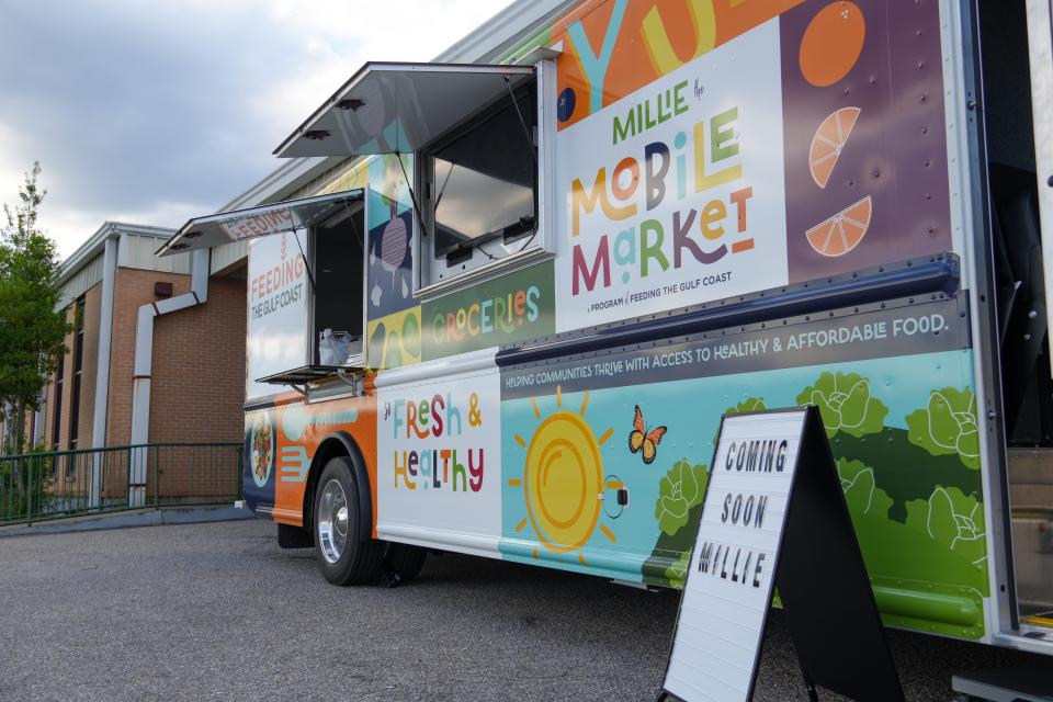Feeding the Gulf Coast launches its new program Millie, the Mobile Market, with a grand opening celebration.