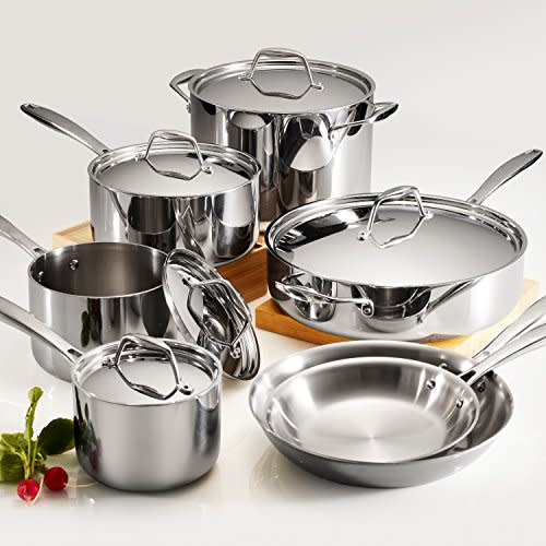 7) Tramontina Gourmet Stainless Steel Set