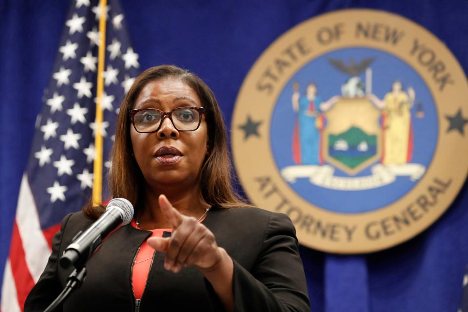 NY AG FCC Net Neutrality Fake Comments (Copyright 2020 The Associated Press. All rights reserved.)