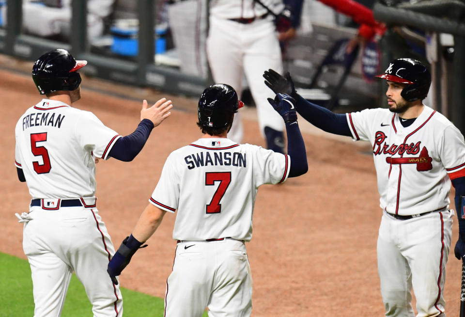 Braves, Cubs and Indians punch tickets to MLB postseason. (Photo by Scott Cunningham/Getty Images)