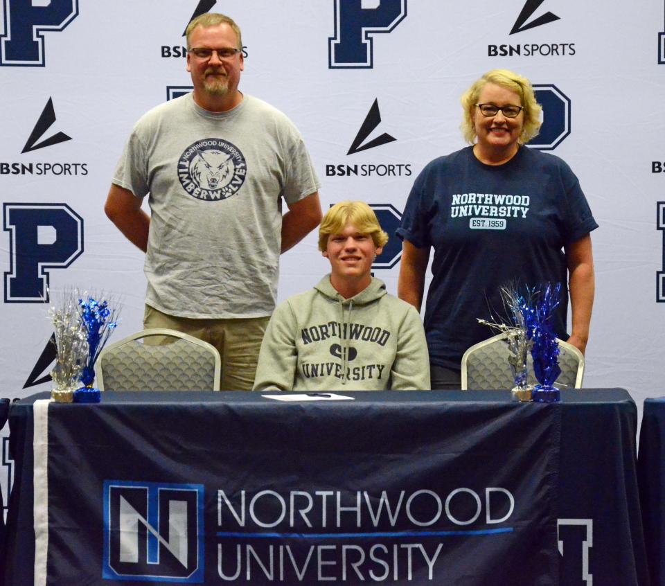 Petoskey senior Cade Trudeau will attend Northwood University in Midland to compete on the men's basketball team.