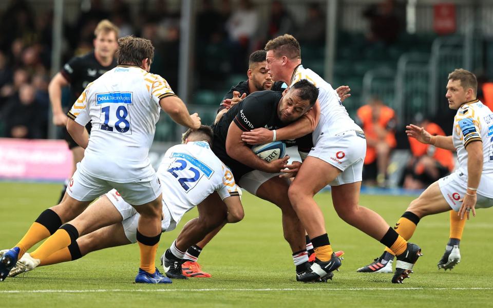 Billy Vunipola was back to his barnstorming best - GETTY IMAGES