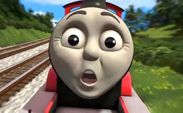 Thomas the Tank Engine the Railway Series: James the Red Engine (Classic  Thomas the Tank Engine)