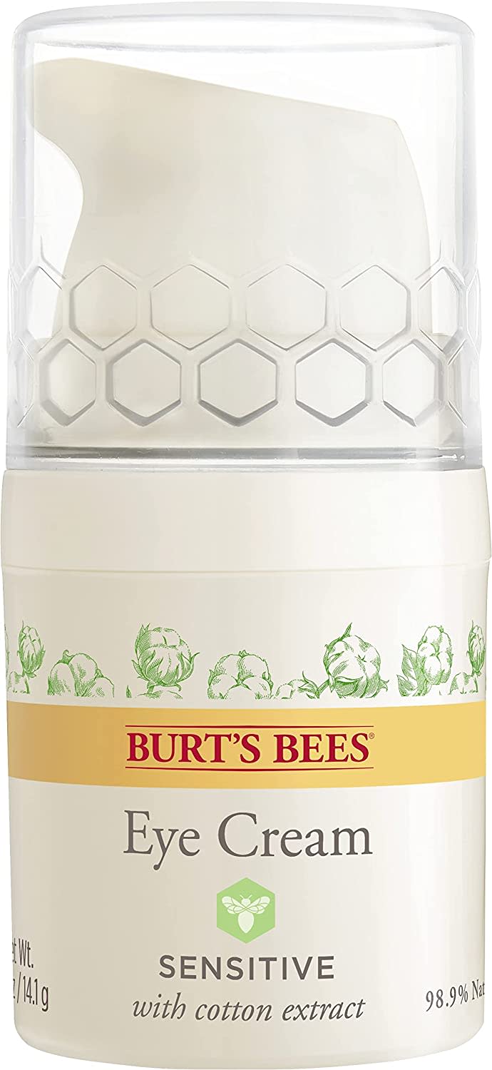 best eye creams for dark circles - Burt's Bees Eye Cream for Sensitive Skin