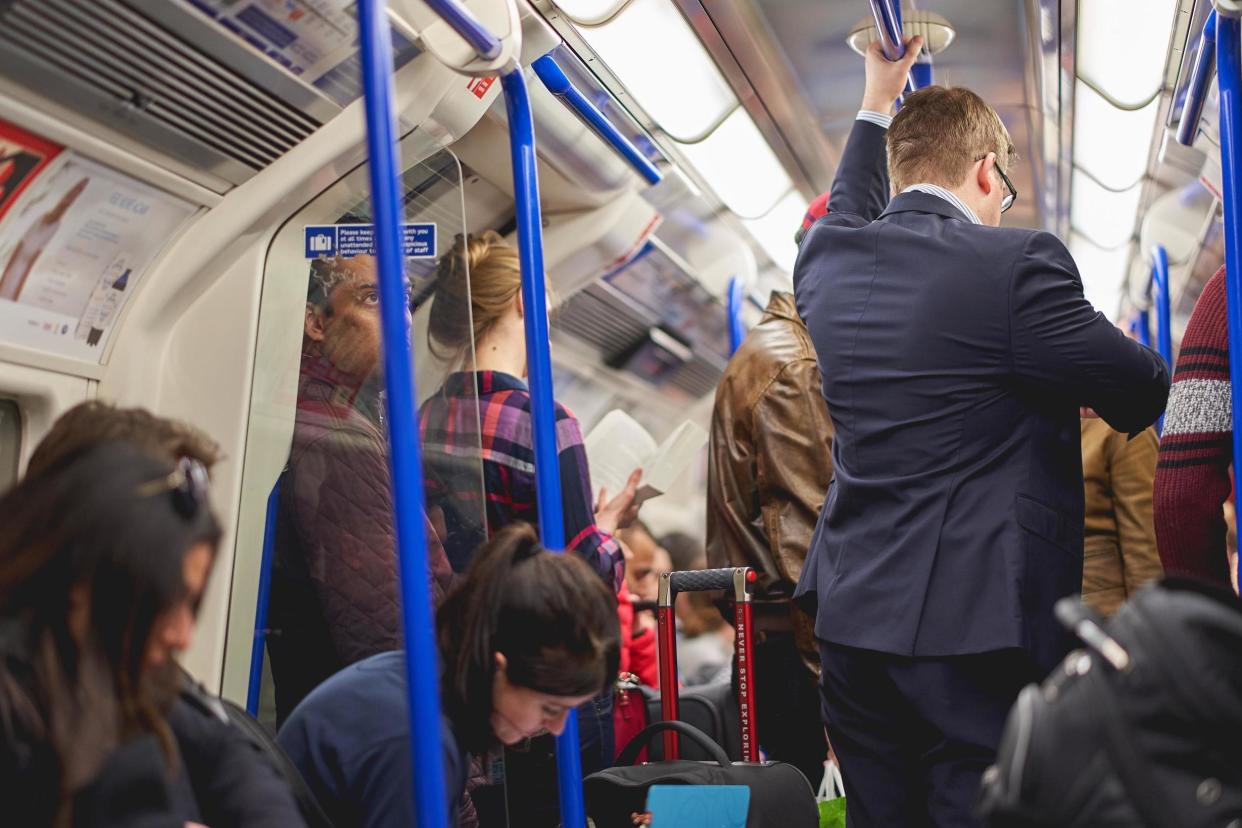 The Central line, which has no CCTV on its trains, saw the most sexual assaults: Getty