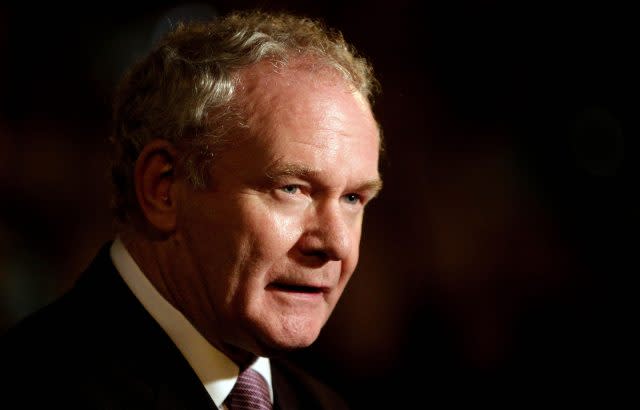 Martin McGuinness. (Niall Carson/PA)