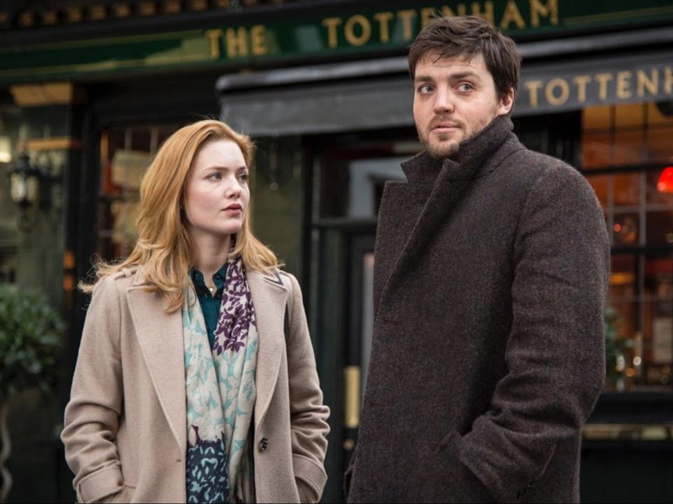 Holliday Grainger and Tom Burke in the BBC adaptation of Strike (BBC)