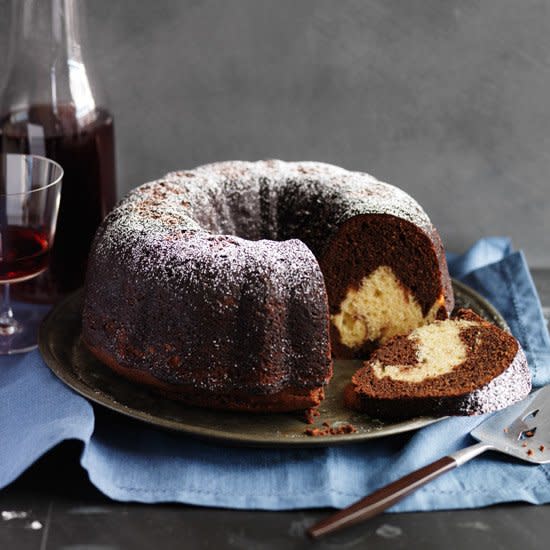 Reverse Marble Bundt Cake