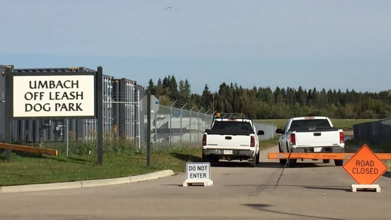 Stony Plain dog park site of standoff over herbicide use