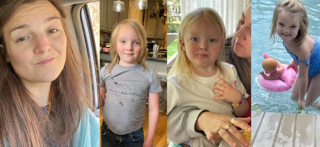 Lauren Elizabeth Tousa Cook 30 Years Old, 5’1”, Long Brown Hair, Brown Eyes Benjamin Cook
7 Years Old Blue Eyes and Blonde Hair Hannah Cook
5 Years Old Brown Eyes and Blonde Hair Elijah Cook 2 Years Old
Blue Eyes and Blonde Hair (Office of the Sheriff, Franklin County, Va via Facebook)