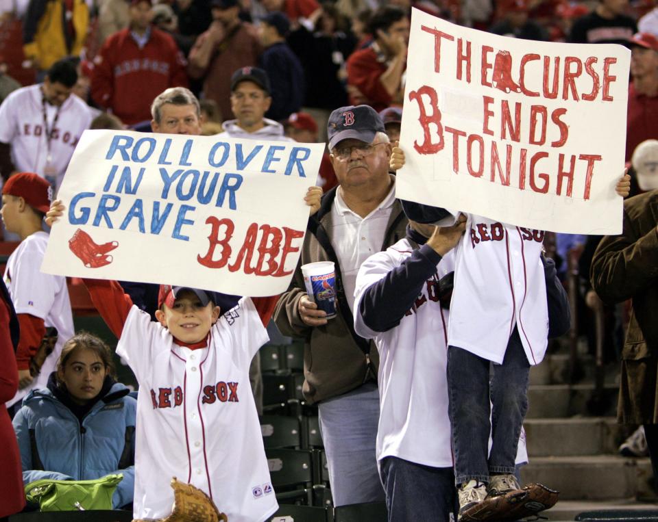 Red Sox fans were well prepared for Game 4 of the World Series in 2004.