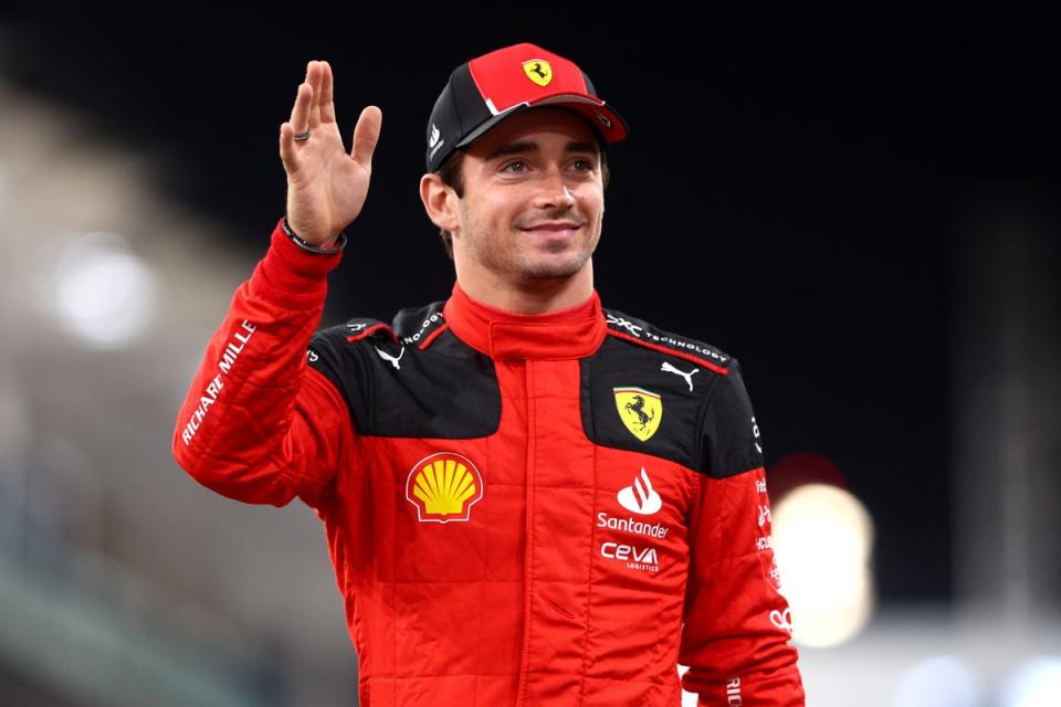 Charles Leclerc has reportedly agreed a new five-year deal with Ferrari (Getty Images)