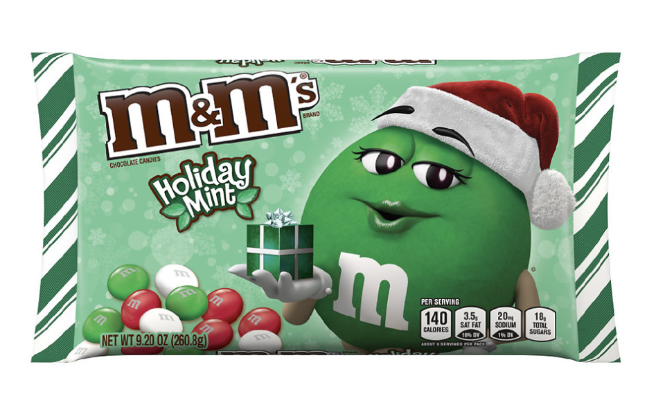 Holiday Mint M&M's