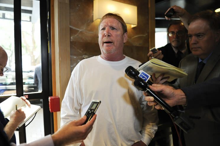 Raiders owner Mark Davis will move his team to Las Vegas. (AP)