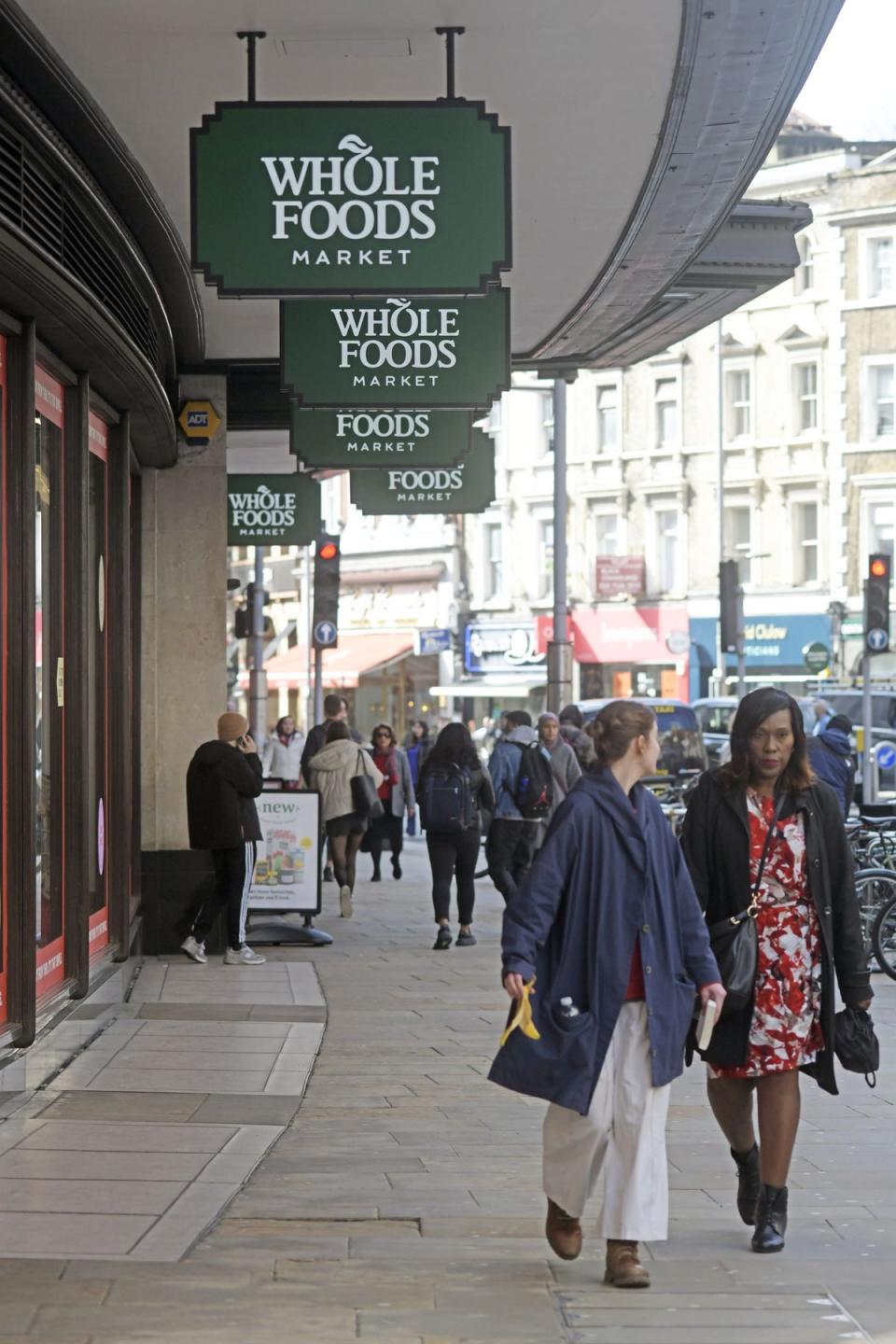 Amazonica shops at Whole Foods on High Street Kensington (Daniel Lynch)