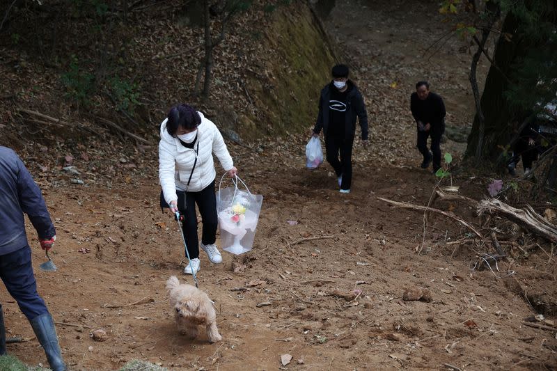 South Korean parents bury children killed in Halloween disaster