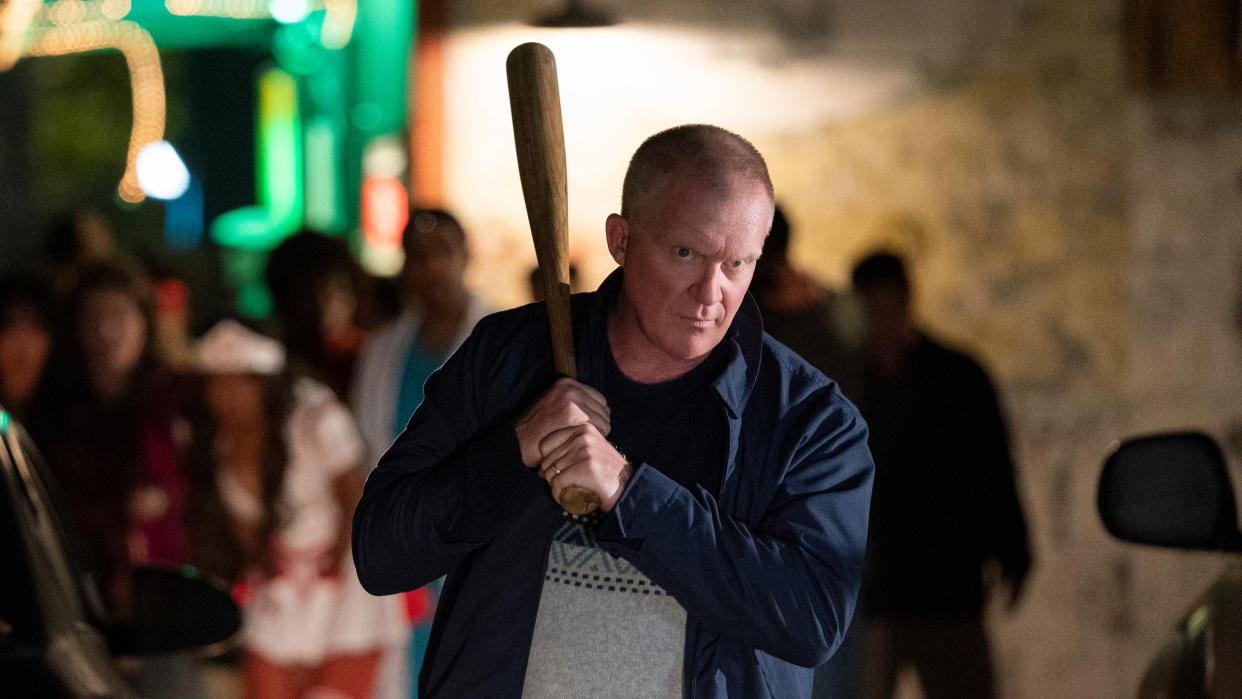 Anthony Michael Hall steps into the role of Tommy Doyle in slasher sequel 'Halloween Kills'. (Ryan Green/Universal Pictures)