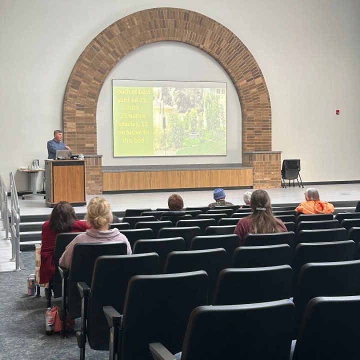 The auditorium at the library’s Watts-Midtown branch, 2715 30th St., Rock Island.