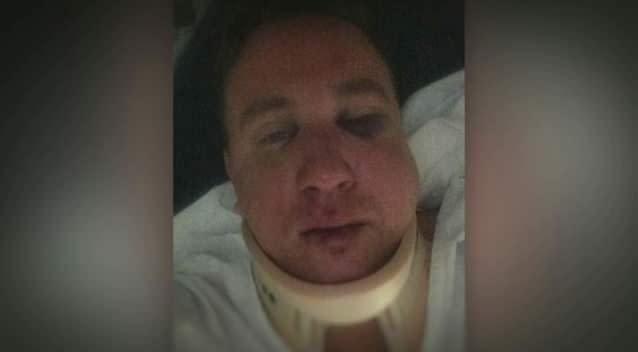 Michael Harris was savagely bashed outside his Melbourne home in the early hours of Monday morning. Photo: Facebook