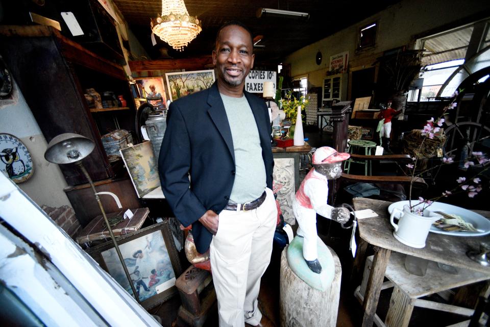 Ray Stevenson is the owner of Big Momma's Antiques and Restoration in Hossten, Louisiana.