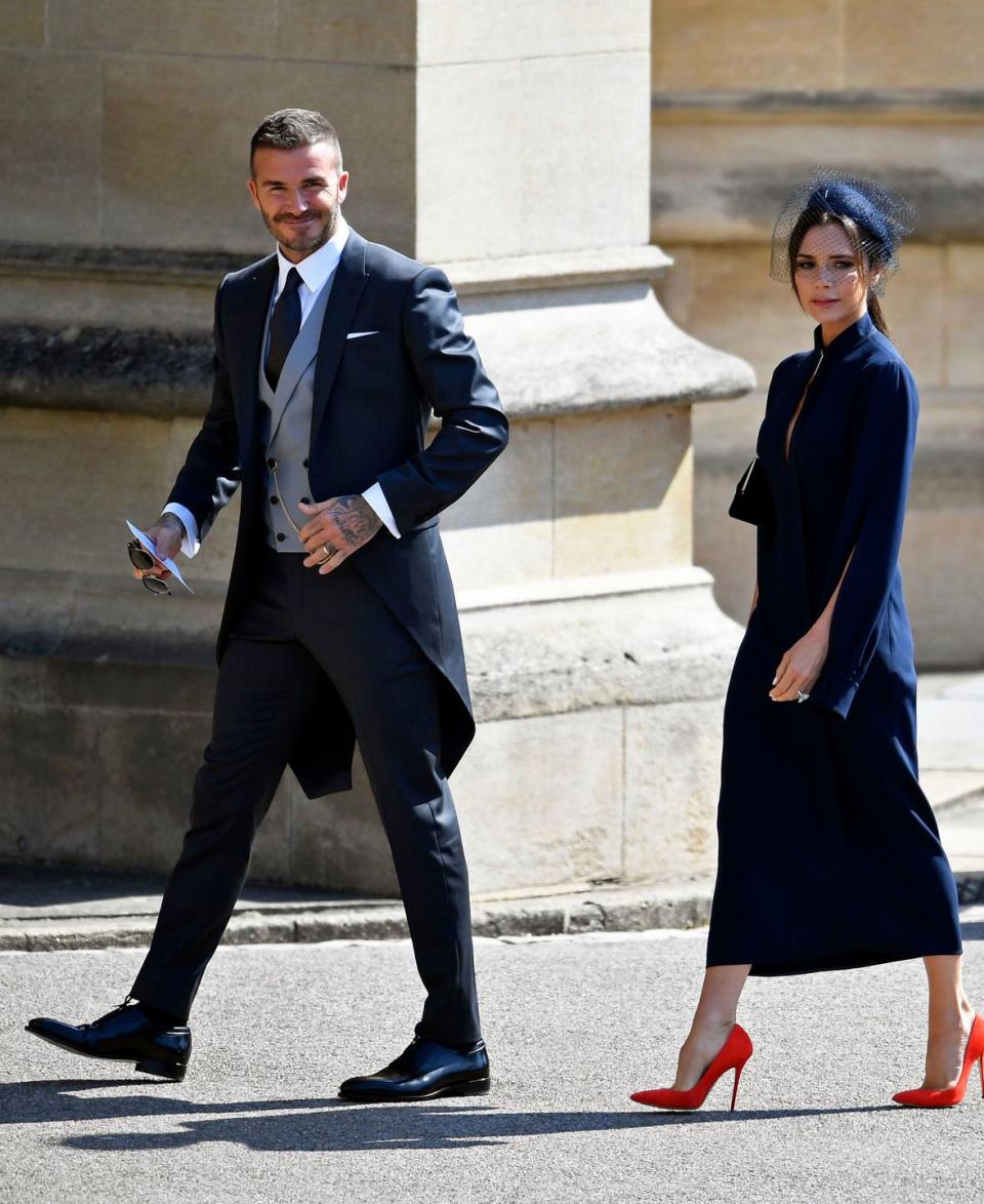 Victoria Beckham and David Beckham