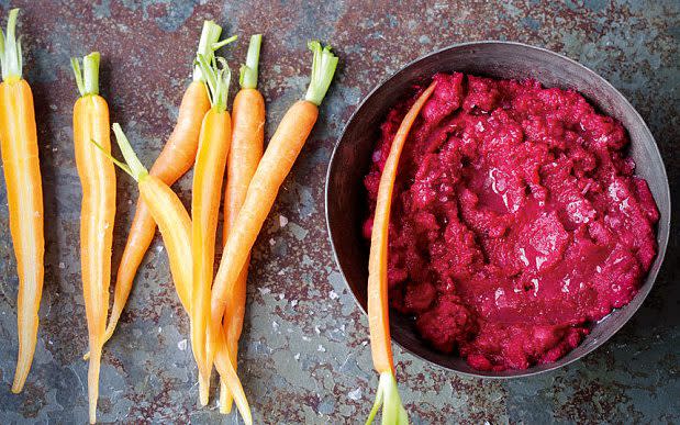 Beetroot hummus recipe