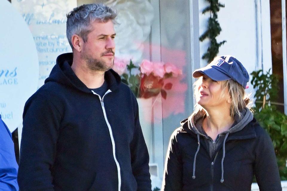 <p>Snorlax/MEGA </p> Ant Anstead and Renee Zellweger spotted in Laguna Beach on Feb. 13, 2024. 