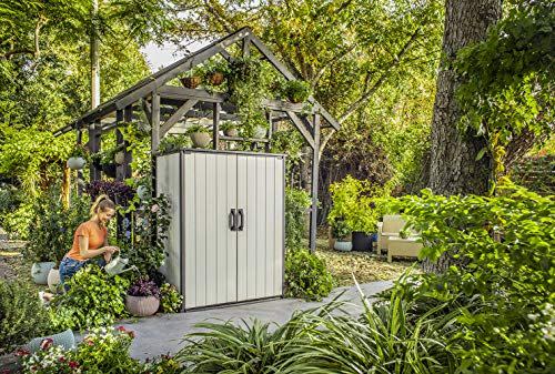 Premier Tall Resin Outdoor Storage Shed