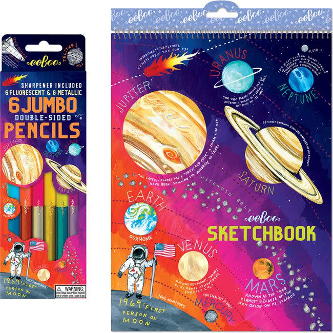 eeBoo Solar System Art Bundle