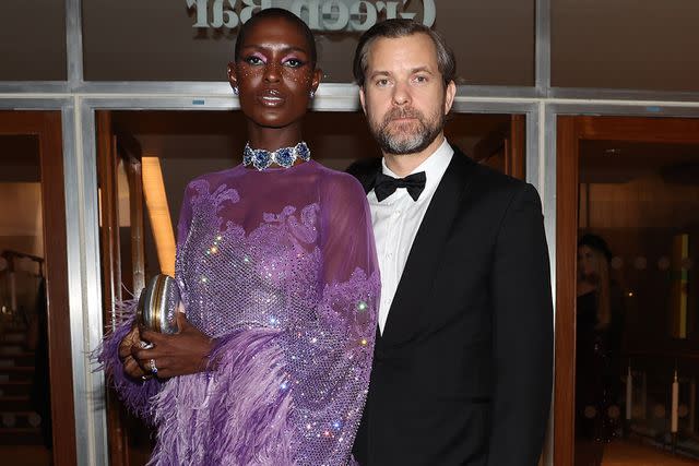 <p>Vittorio Zunino Celotto/BAFTA/Getty</p> Jodie Turner-Smith and Joshua Jackson on Feb. 19, 2023, in London