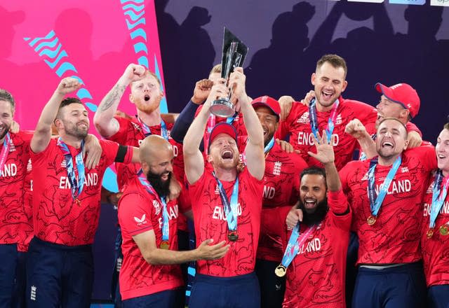 England's T20 side beat the world in Australia.